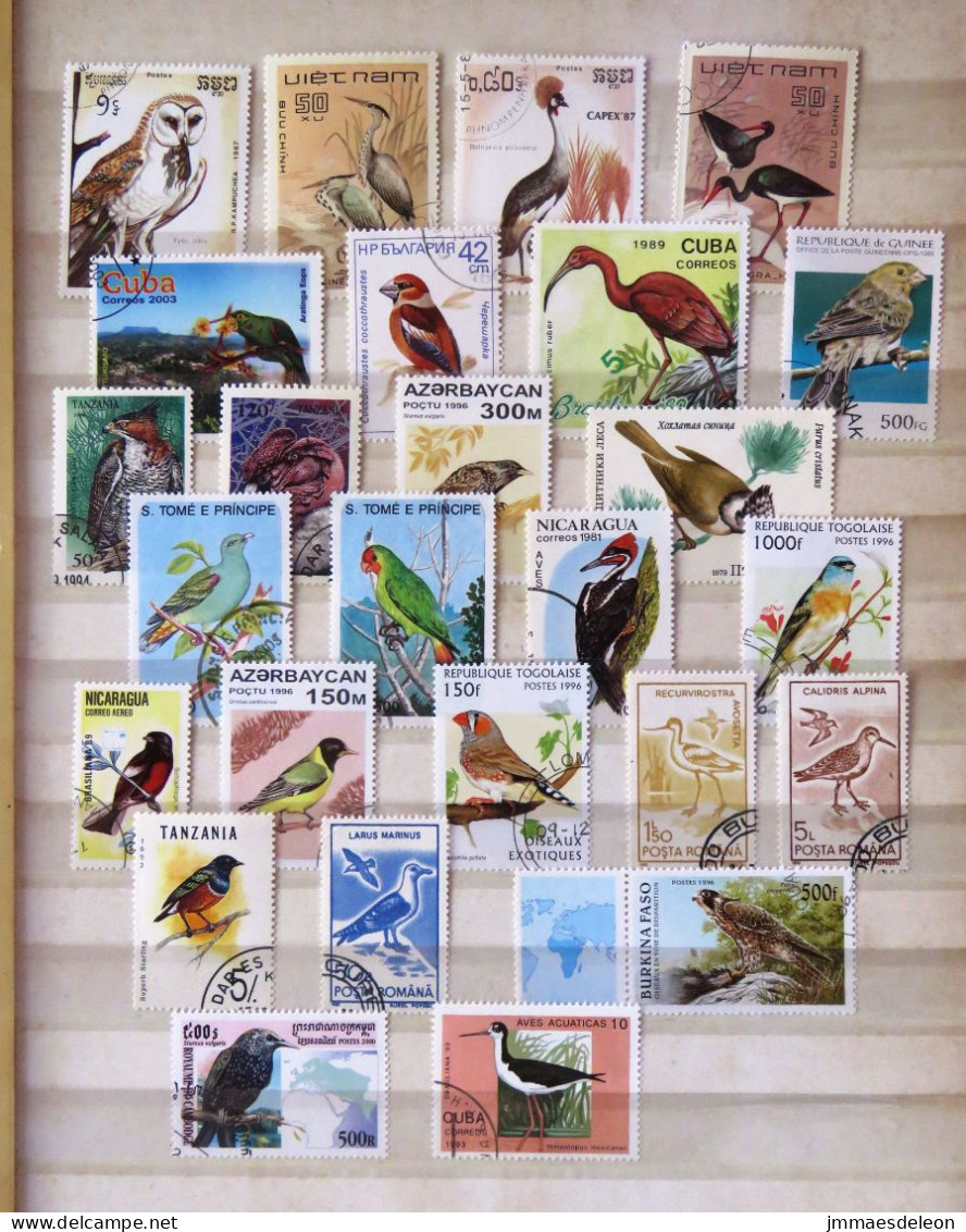 Birds Aquatic Map - Collections, Lots & Series