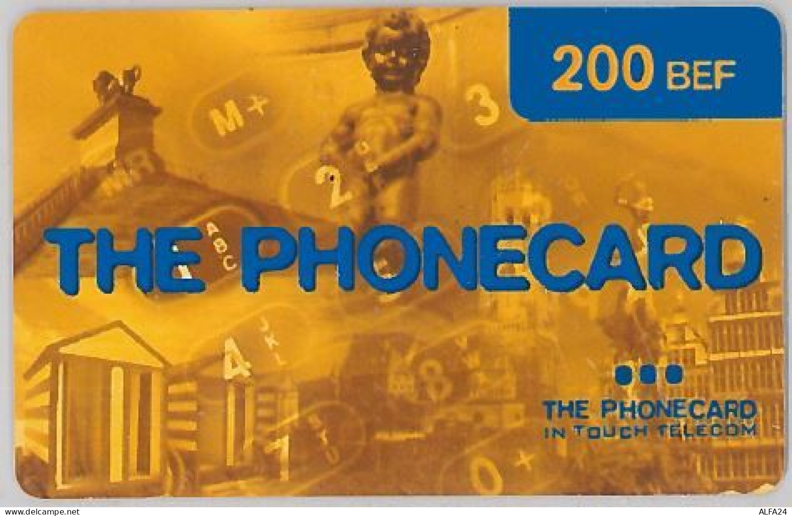 PREPAID PHONE CARD BELGIO (J5.7 - [2] Prepaid- Und Aufladkarten