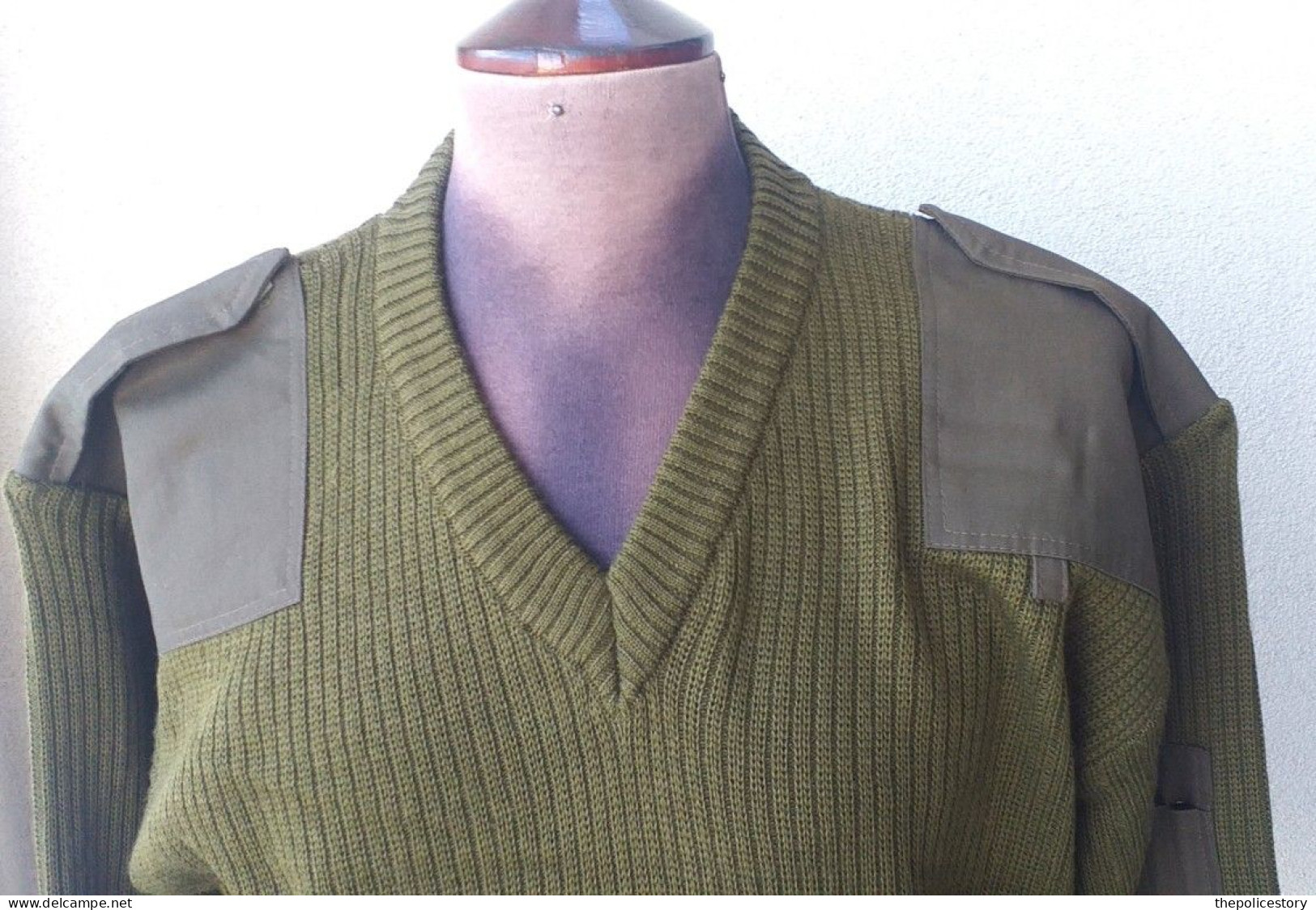 Maglione Originale Esercito Italiano Del 2003 Etichettato Tg. XL Nuovo Mai Usato - Uniformes