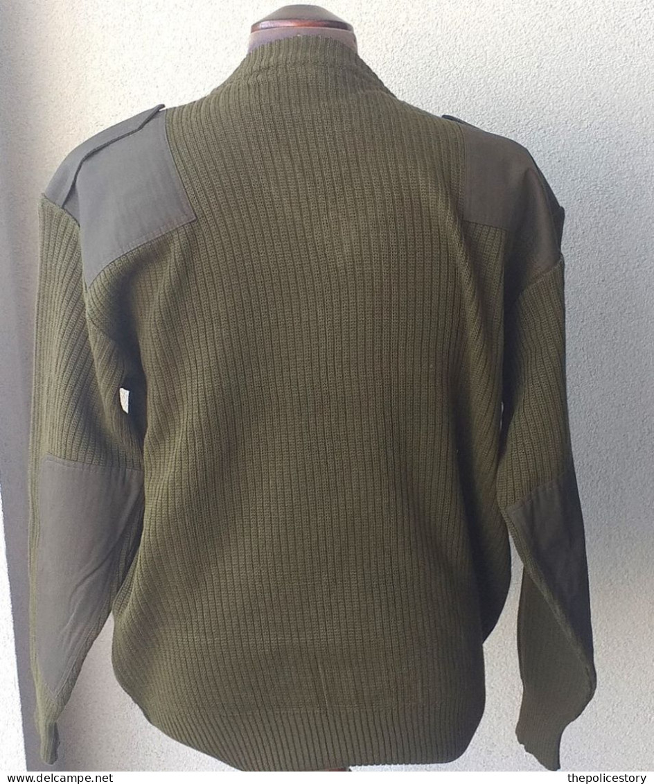 Maglione Originale Esercito Italiano Del 2003 Etichettato Tg. XL Nuovo Mai Usato - Uniformen