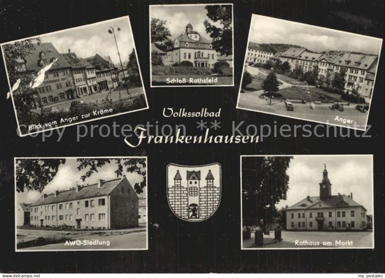 42424714 Frankenhausen Bad Anger Schloss Rathsfeld AWG-Siedlung Bad Frankenhause - Bad Frankenhausen