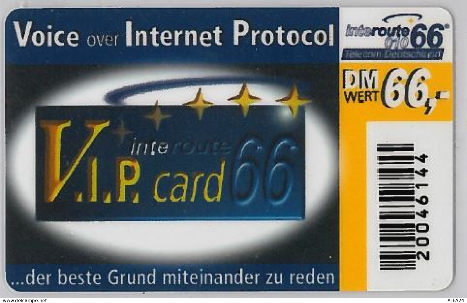 CARTA TELEFONICA INTEROUTE 66 GERMANIA (M83.5 - Otros & Sin Clasificación