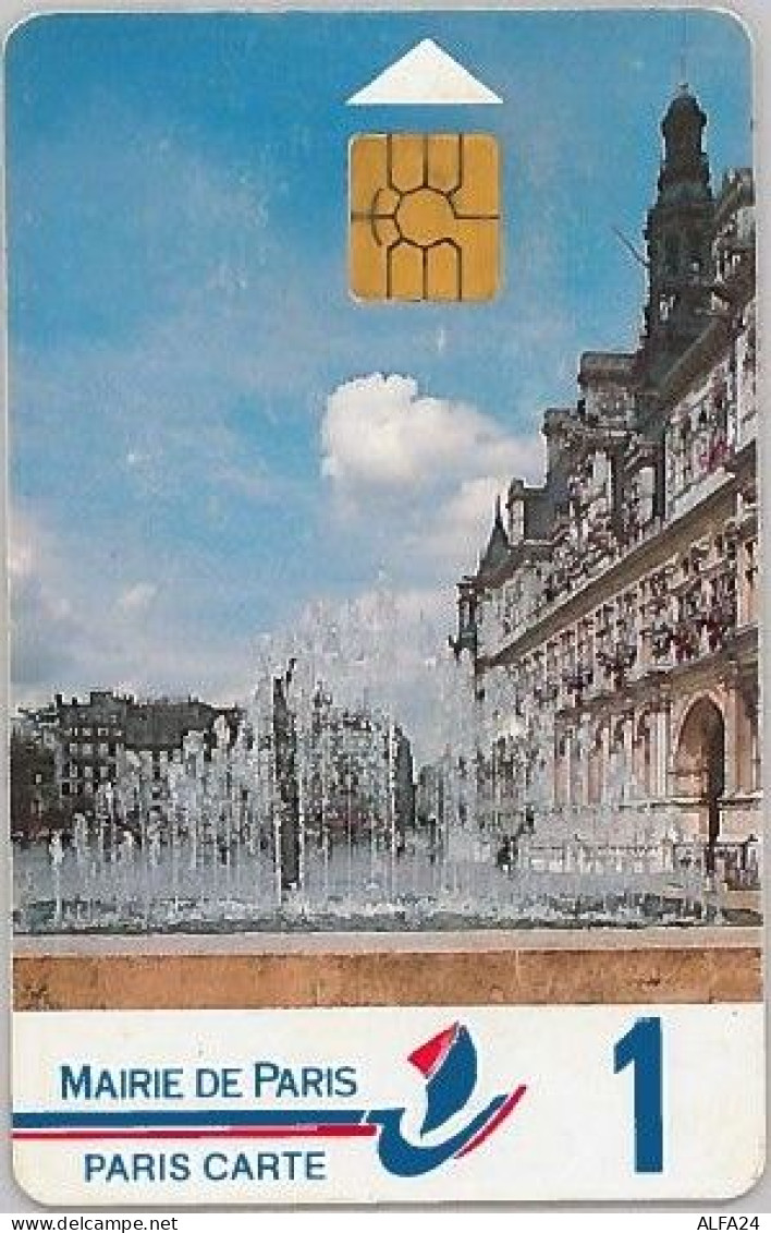 CARTA PARCHEGGIO MAIRIE DE PARIS -PARIGI (M58.3 - Cartes De Stationnement, PIAF