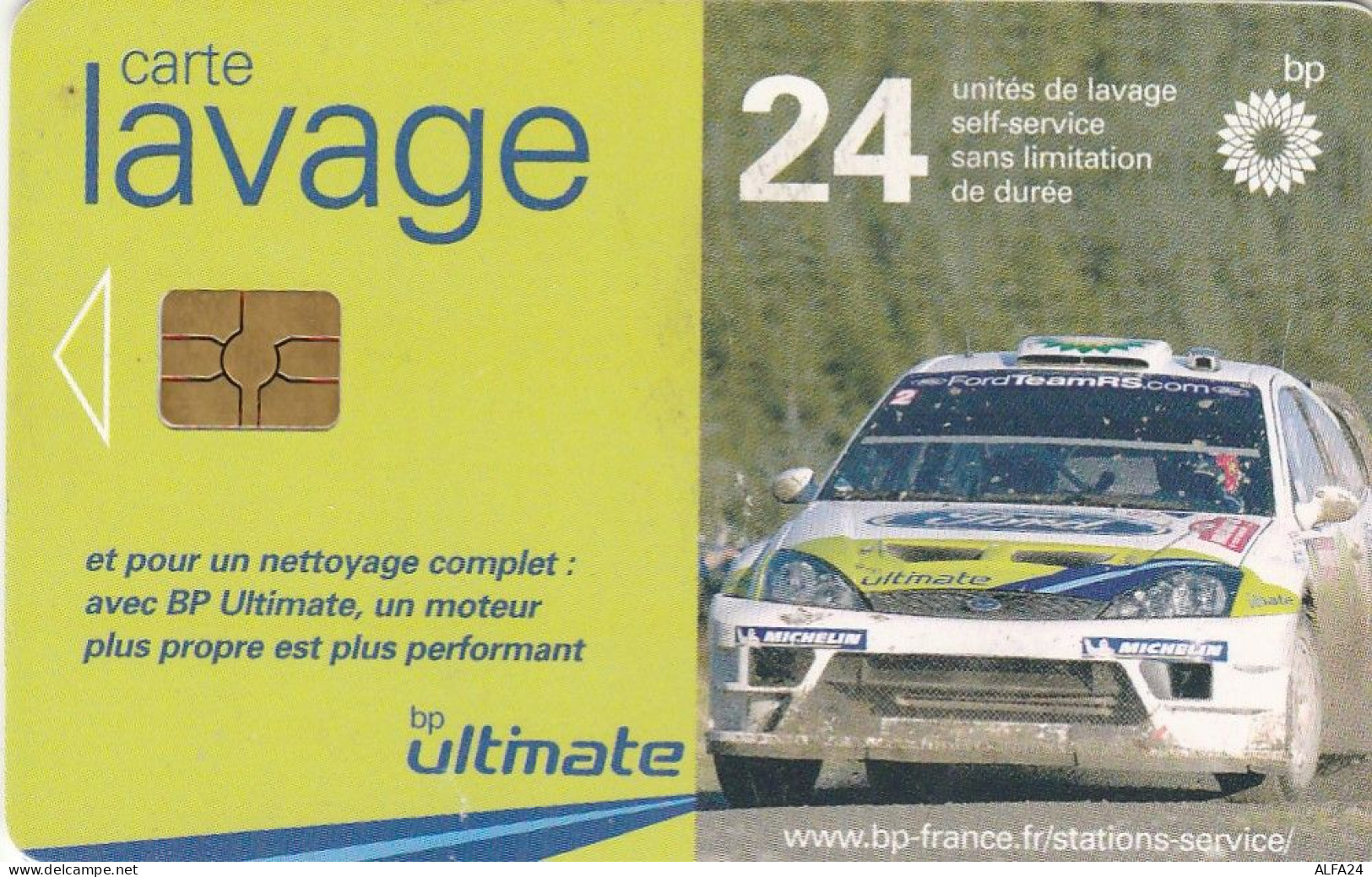 CARTA PER AUTOLAVAGGI FRANCIA (M1.5 - Car Wash Cards