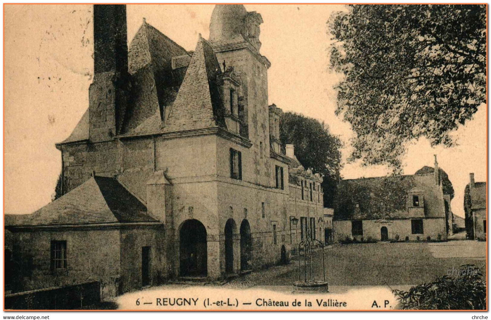 37 - REUGNY - Château De La VALLIERE - Reugny
