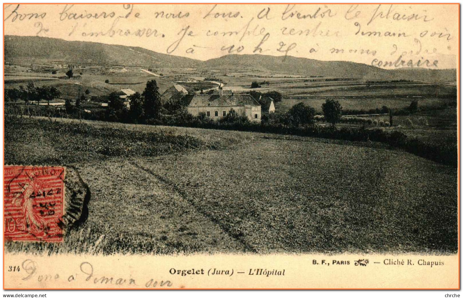 39 - ORGELET - L'Hôpital - Orgelet