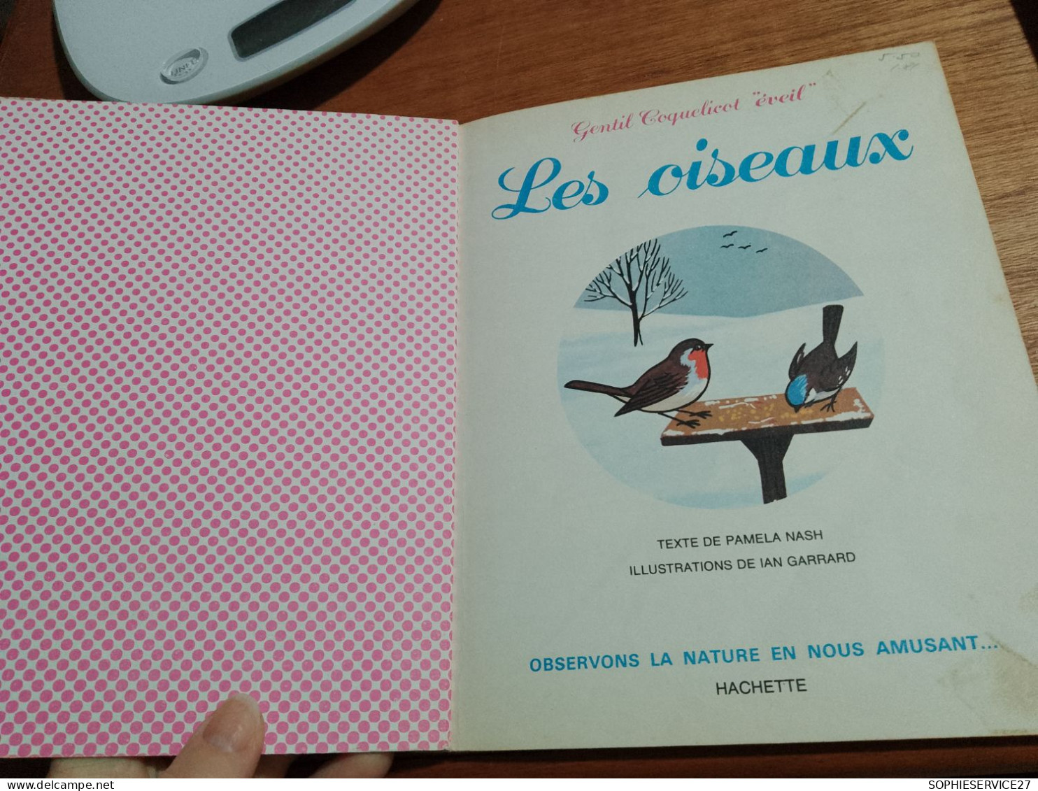 147 //  LES OISEAUX / GENTIL COQUELICOT "EVEIL" 1978   23 Pages - Hachette