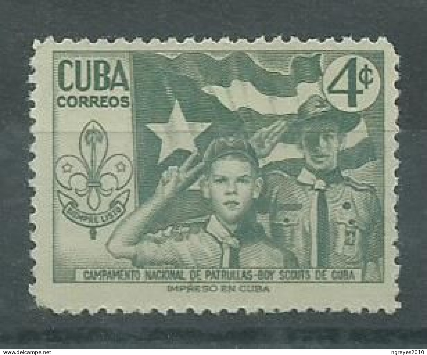 230045594  CUBA  YVERT  Nº416  **/MNH - Neufs