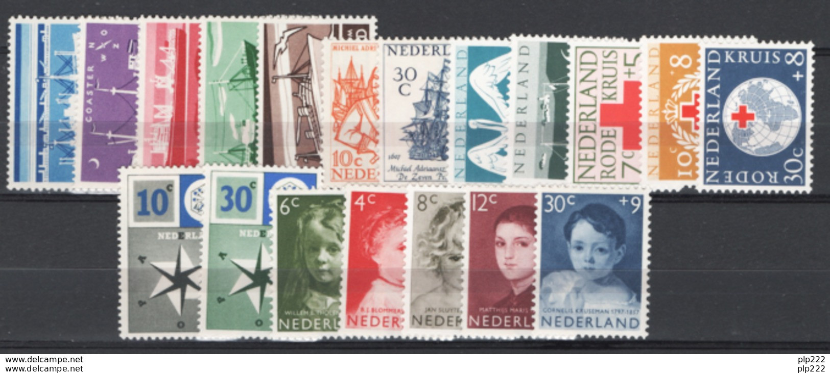 Olanda 1957 Annata Completa / Complete Year **/MNH VF - Full Years