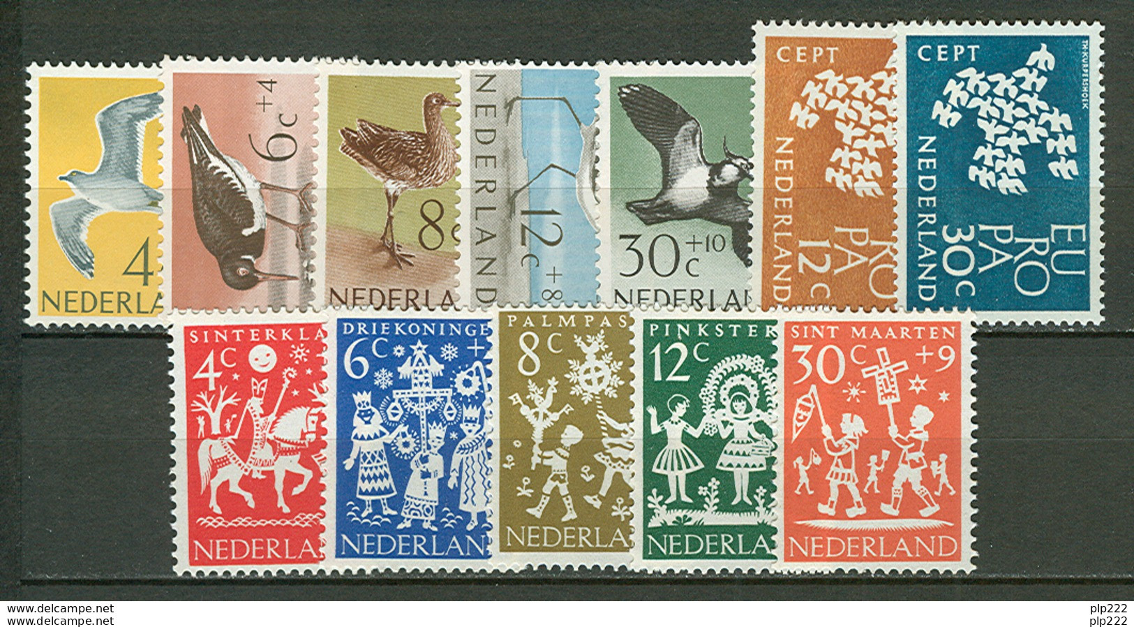 Olanda 1960/69 Periodo Completo / Complete Period **/MNH VF - Années Complètes