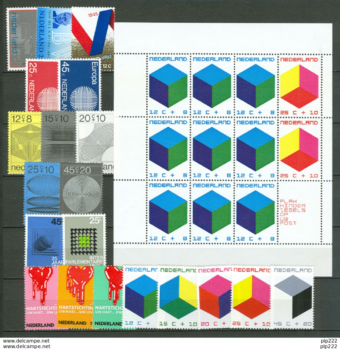 Olanda 1970/79 Periodo Completo / Complete Period **/MNH VF - Komplette Jahrgänge