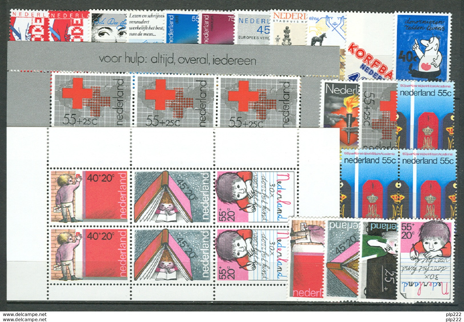 Olanda 1970/79 Periodo Completo / Complete Period **/MNH VF