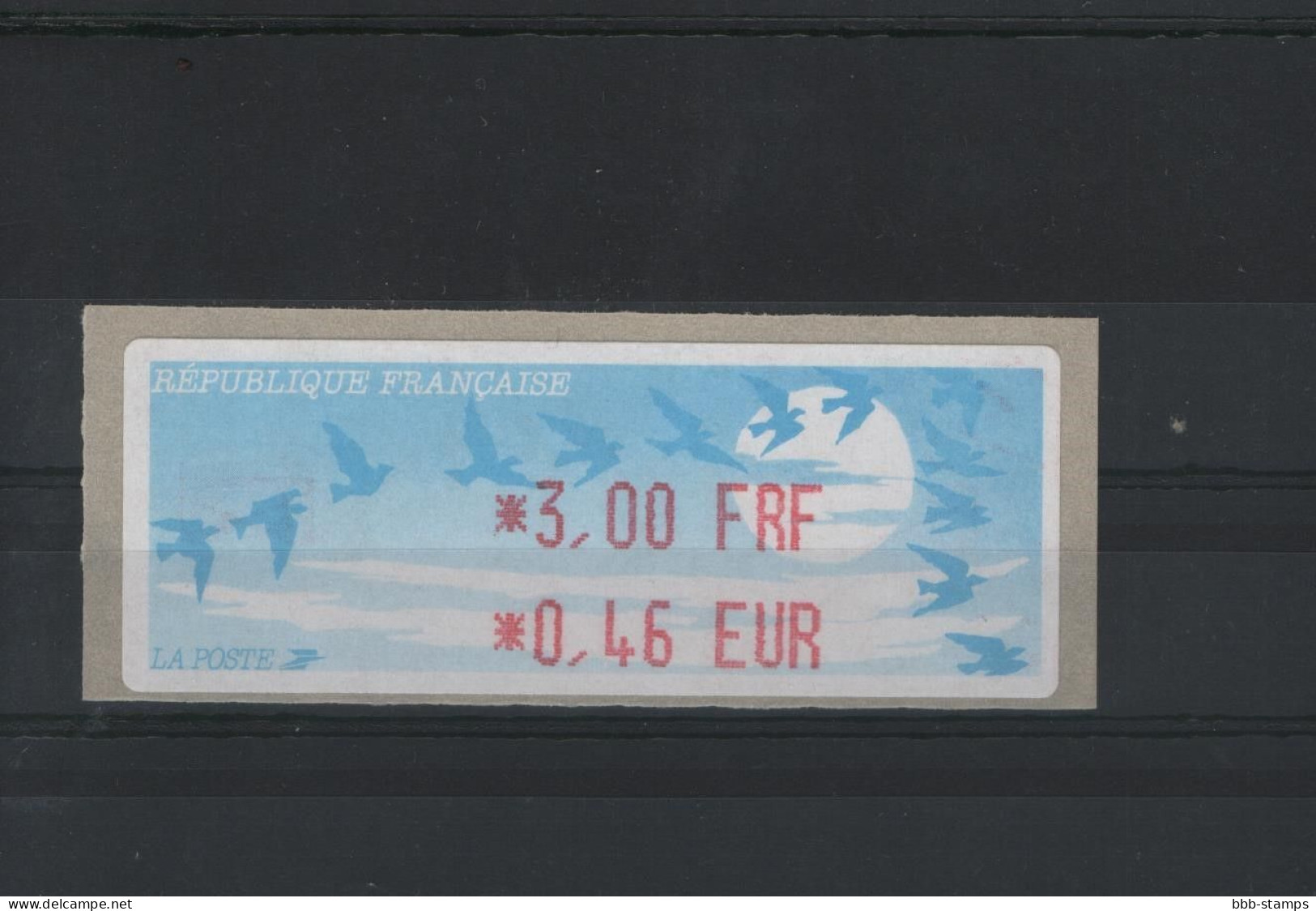 Frankreich Michel Cat.No. ATM Mnh/** 13 - 1990 Type « Oiseaux De Jubert »
