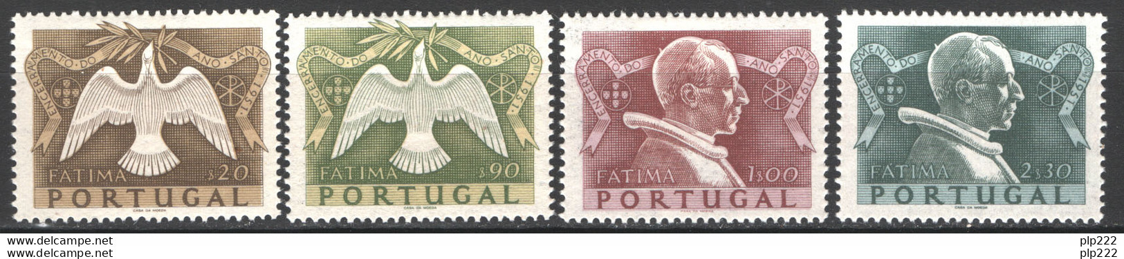 Portogallo 1951 Unif.744/47 */MH VF/F - Neufs