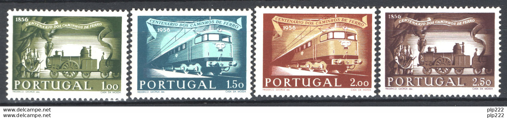 Portogallo 1956 Unif.831/34 */MH VF/F - Neufs