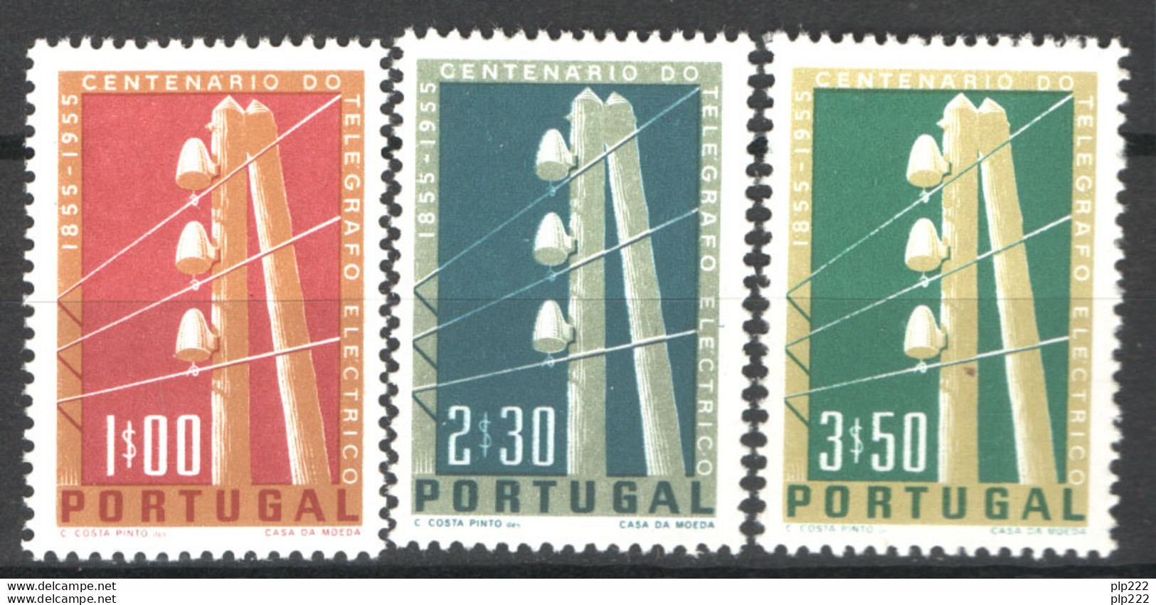 Portogallo 1955 Unif.826/28 */MH VF/F - Neufs