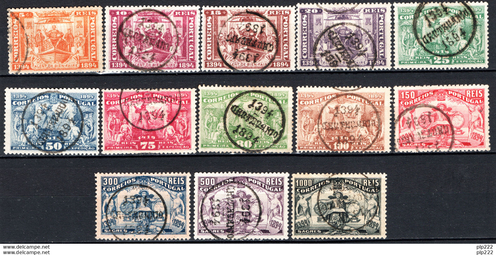 Portogallo 1894 Unif.96/108 O/Used VF/F - Used Stamps