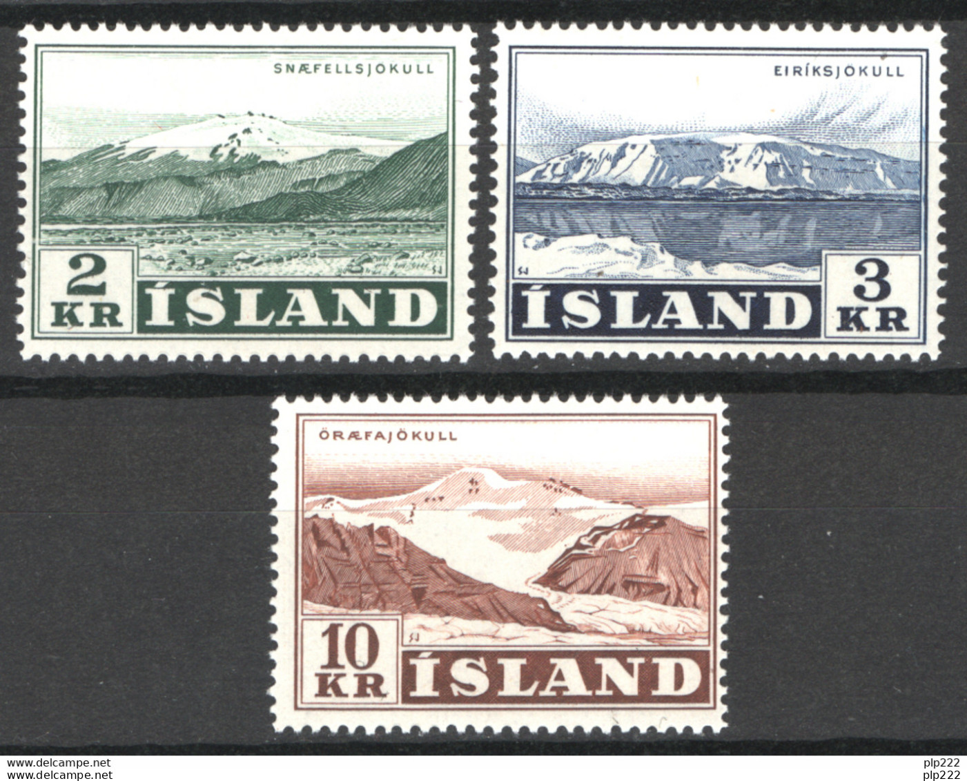 Islanda 1957 Unif.274/76 **/MNH VF/F - Nuovi