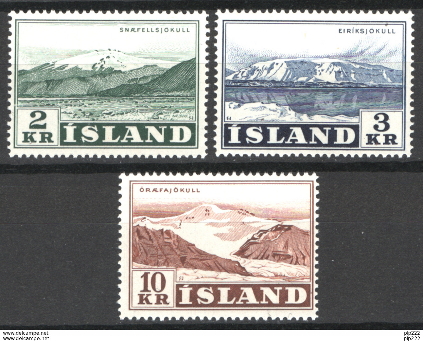 Islanda 1957 Unif.274/76 **/MNH VF/F - Ungebraucht