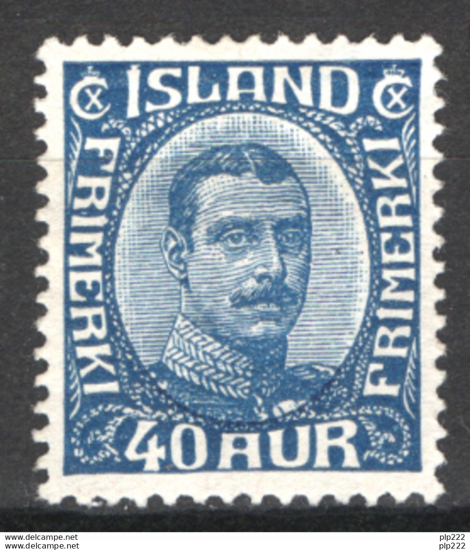 Islanda 1921 Unif.109 (*)/MNG VF/F - Unused Stamps