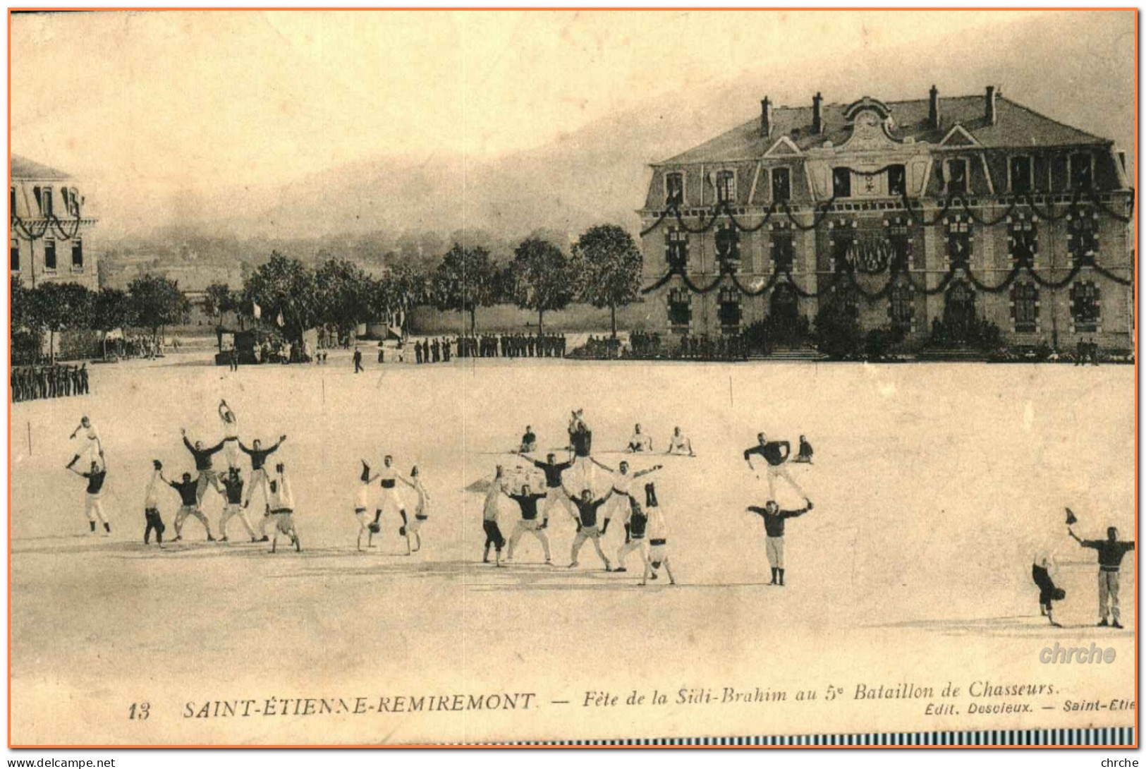 88 - SAINT ETIENNE DE REMIREMONT -Fête De La Sidi Brahim Au 5e Bataillon De Chasseurs - Saint Etienne De Remiremont