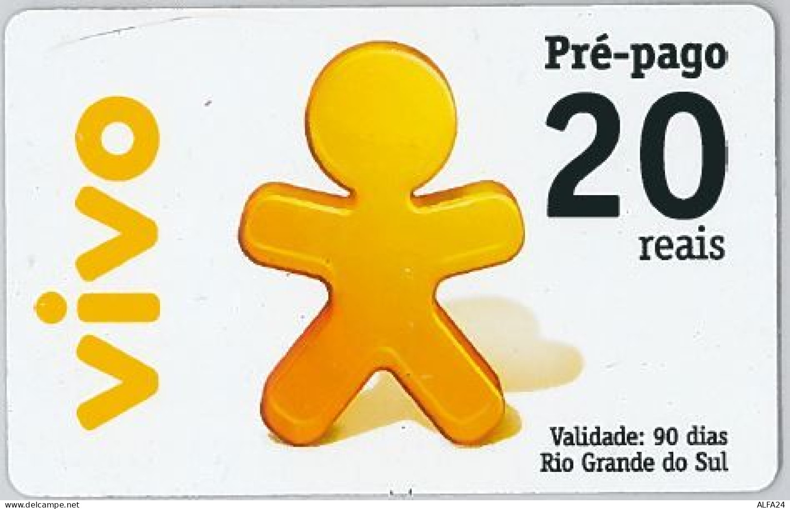 PREPAID PHONE CARD BRASILE (U.52.8 - Brésil