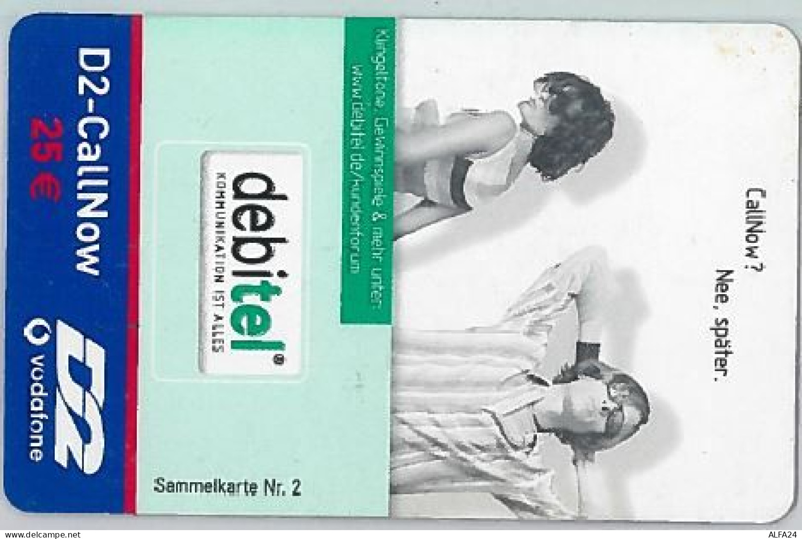 PREPAID PHONE CARD GERMANIA VODAFONE (U.51.1 - [2] Mobile Phones, Refills And Prepaid Cards