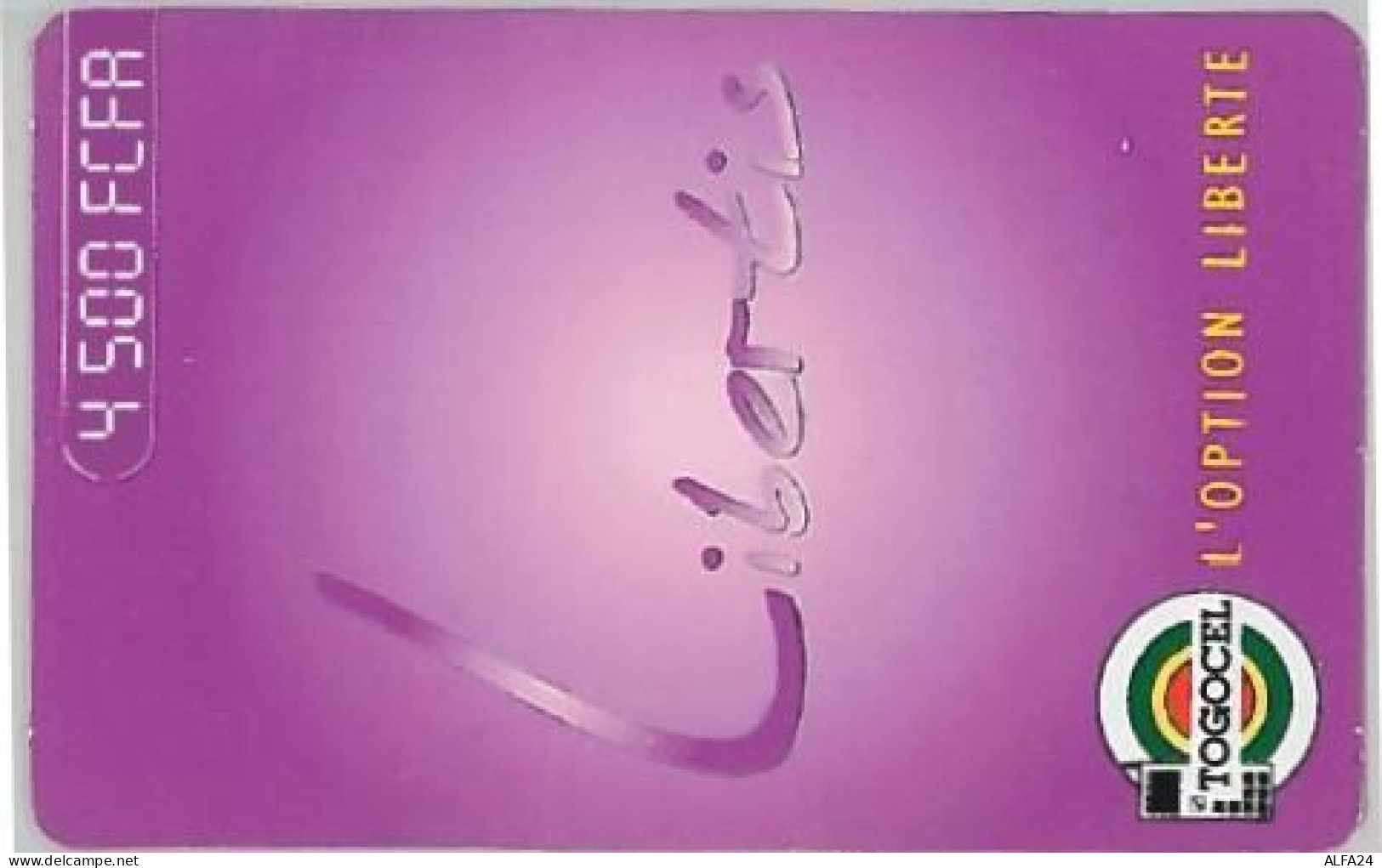 PREPAID PHONE CARD TOGO (U.44.1 - Togo