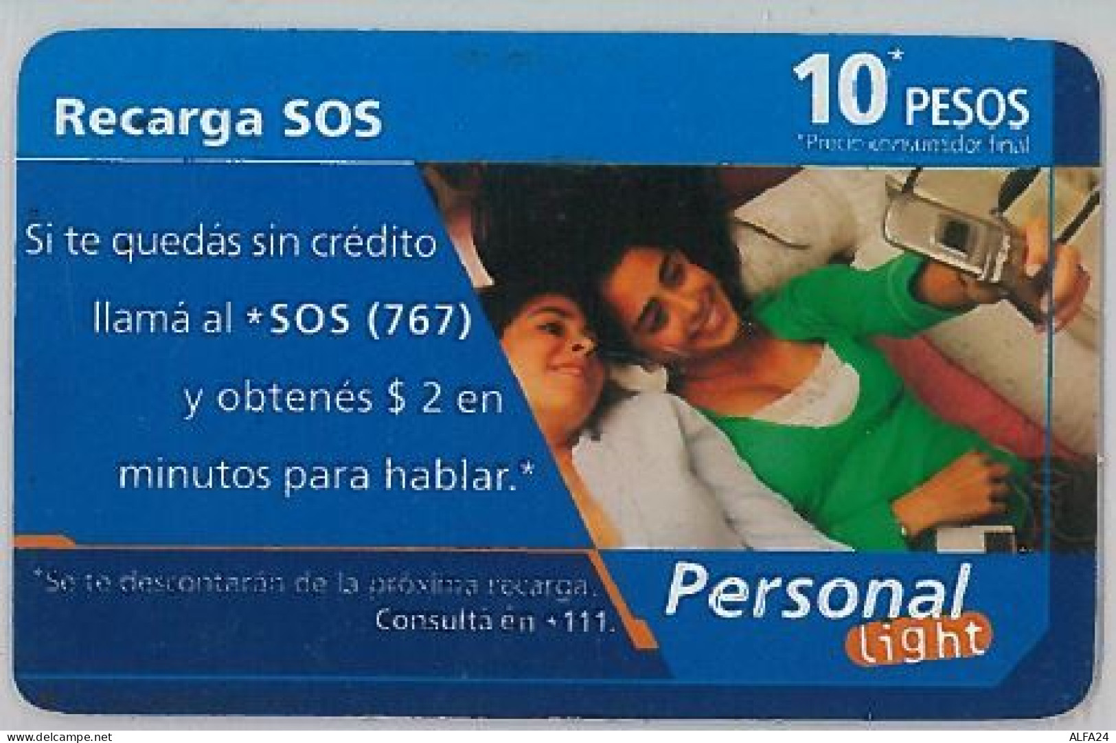 PREPAID PHONE CARD ARGENTINA (U.43.1 - Argentinien