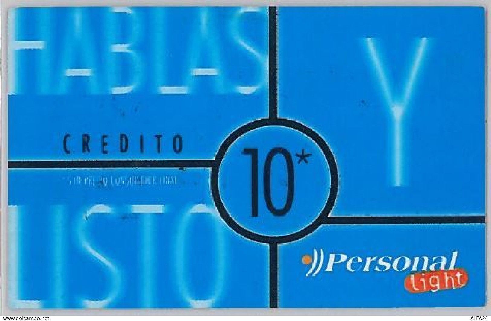 PREPAID PHONE CARD ARGENTINA (U.43.3 - Argentinië