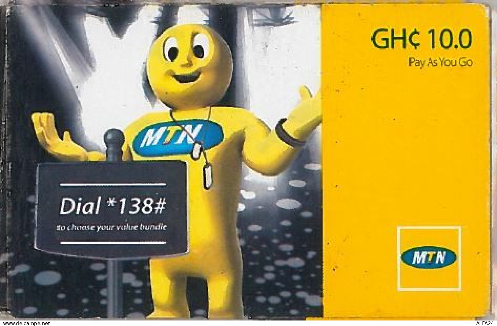 PREPAID PHONE CARD GHANA (U.41.3 - Ghana