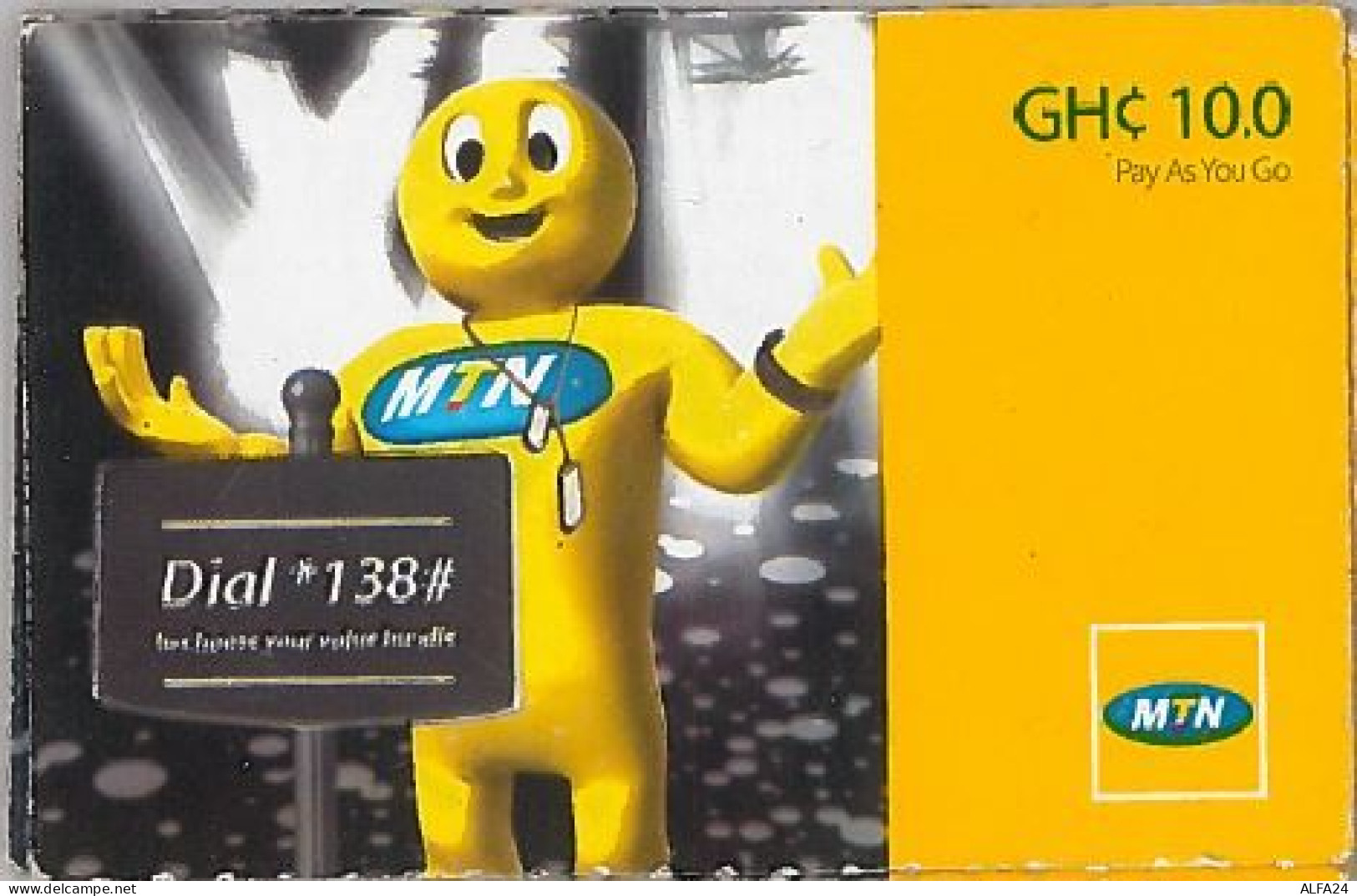 PREPAID PHONE CARD GHANA (U.41.4 - Ghana