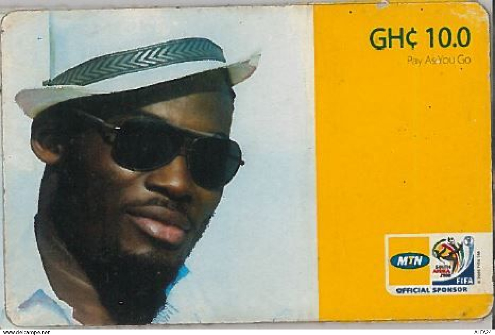 PREPAID PHONE CARD GHANA (U.38.4 - Ghana