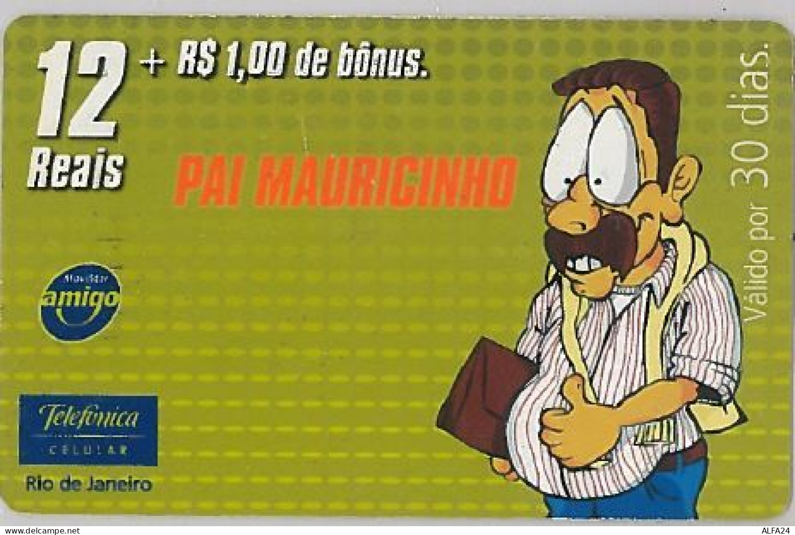 PREPAID PHONE CARD BRASILE (U.36.6 - Brésil