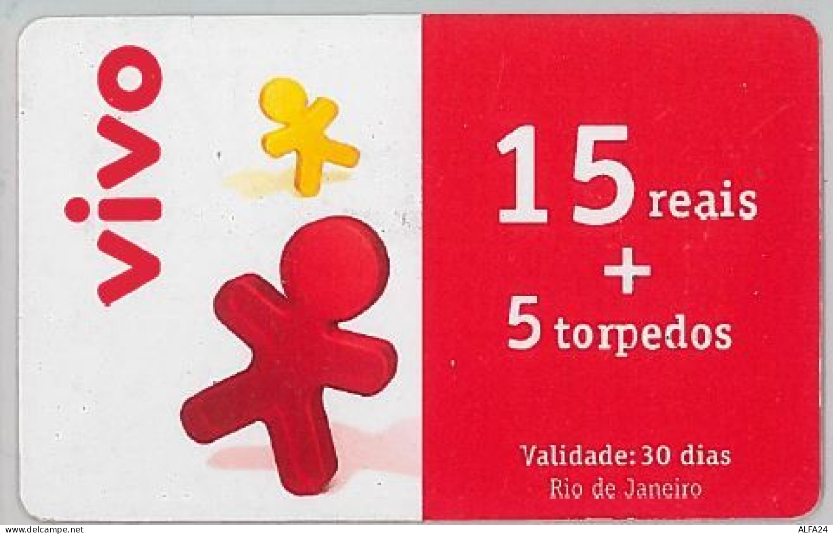 PREPAID PHONE CARD BRASILE (U.36.1 - Brésil