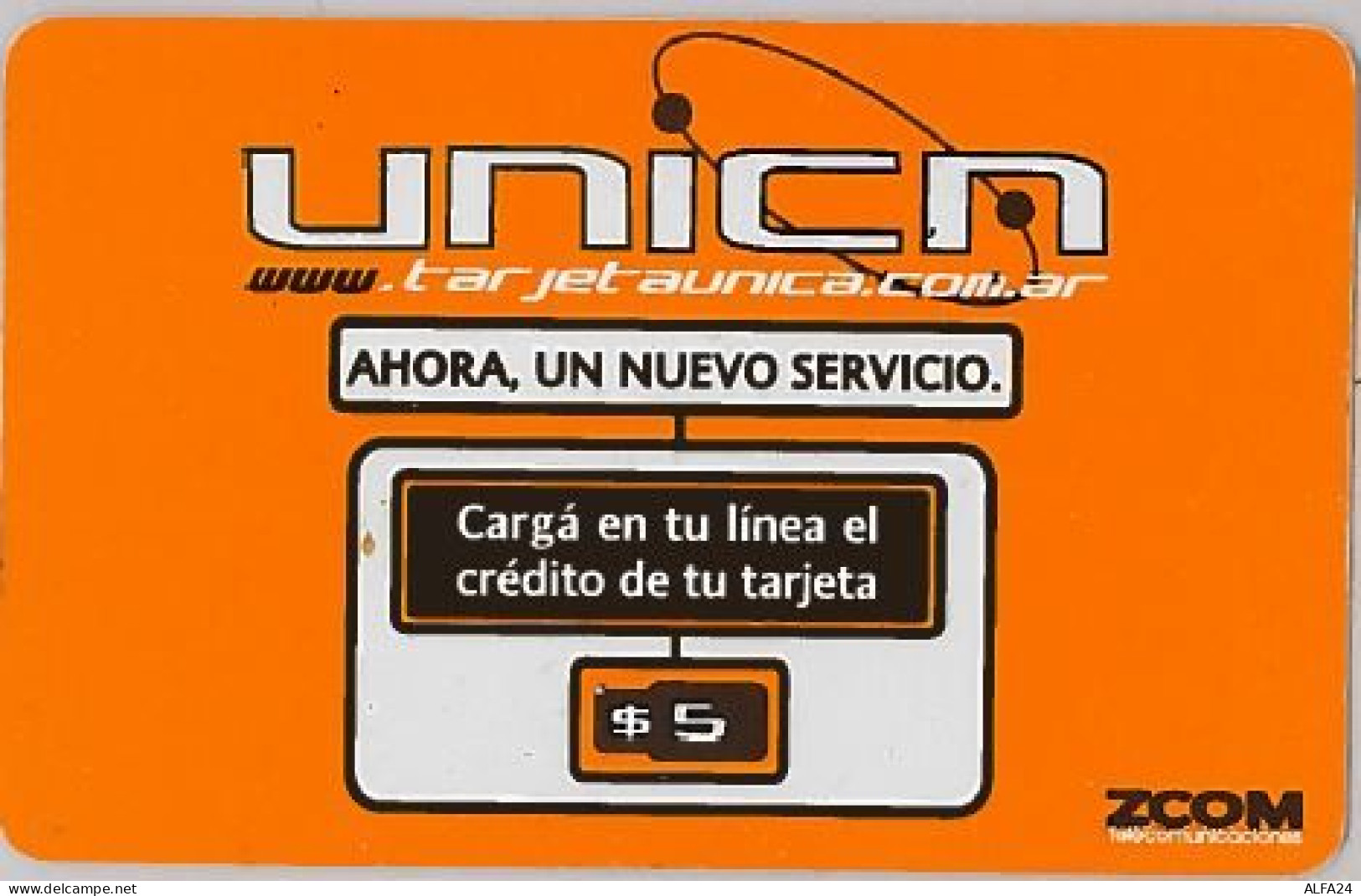 PREPAID PHONE CARD ARGENTINA (U.33.6 - Argentina