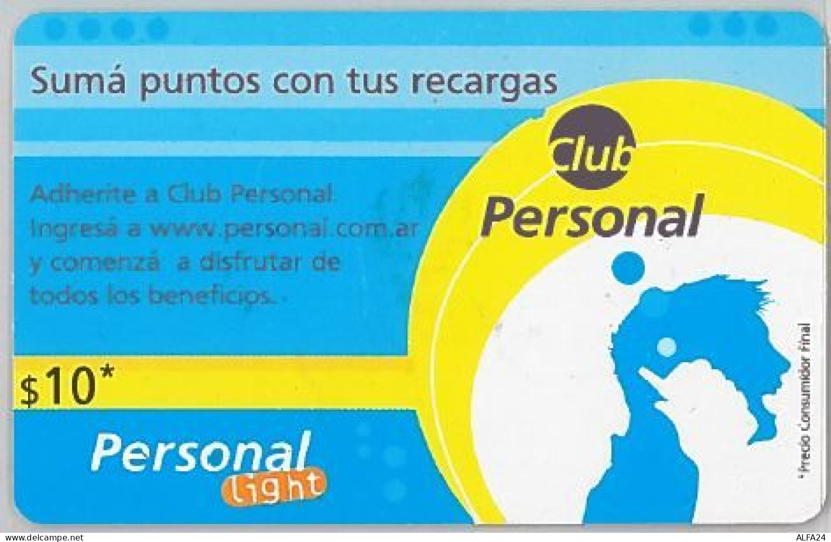 PREPAID PHONE CARD ARGENTINA (U.34.1 - Argentine