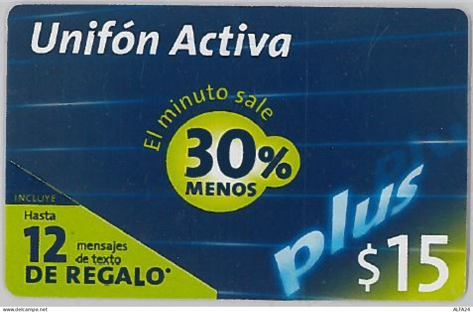 PREPAID PHONE CARD ARGENTINA (U.27.5 - Argentina