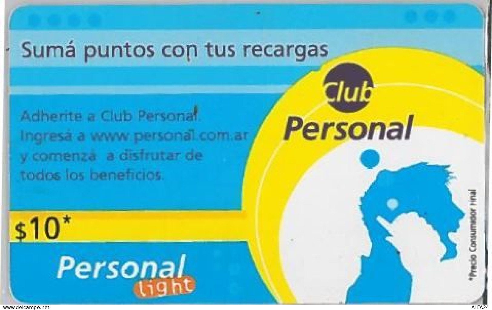 PREPAID PHONE CARD ARGENTINA (U.23.4 - Argentina