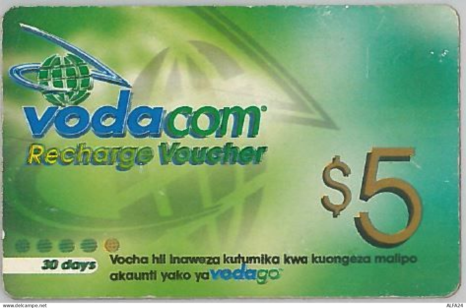 PREPAID PHONE CARD TANZANIA (U.22.1 - Tanzania