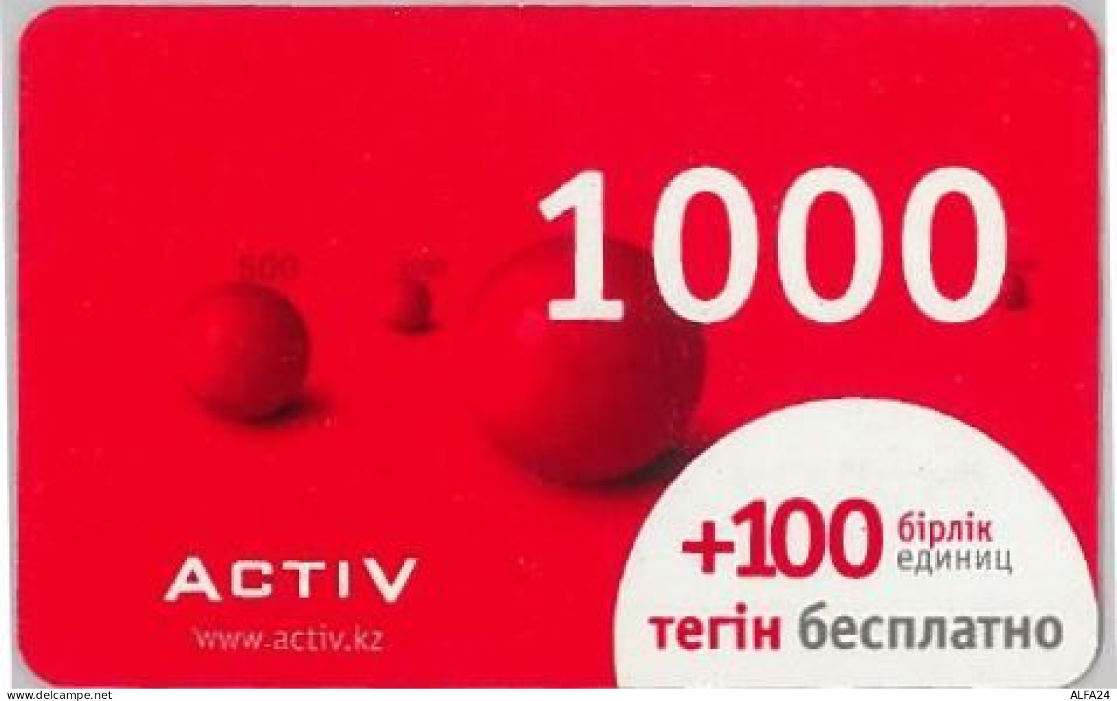 PREPAID PHONE CARD KAZAKISTAN (U.21.2 - Kasachstan