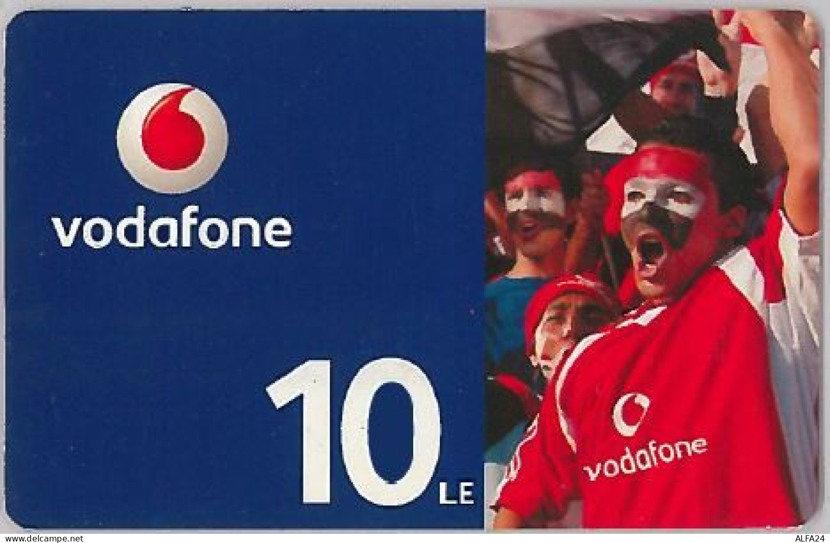 PREPAID PHONE CARD EGITTO - VODAFONE (U.18.5 - Egitto