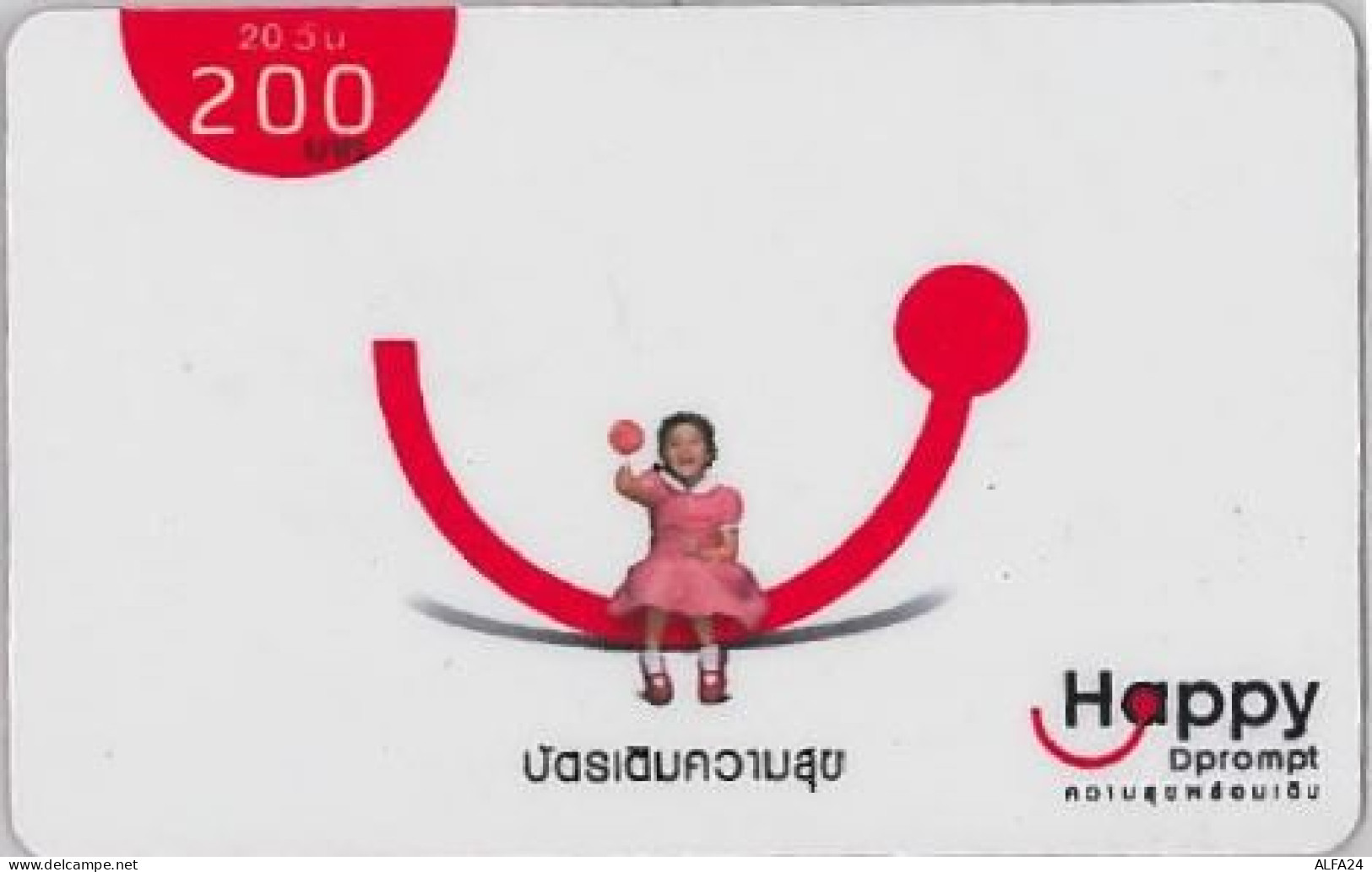 PREPAID PHONE CARD THAINLANDIA (U.15.4 - Thaïlande