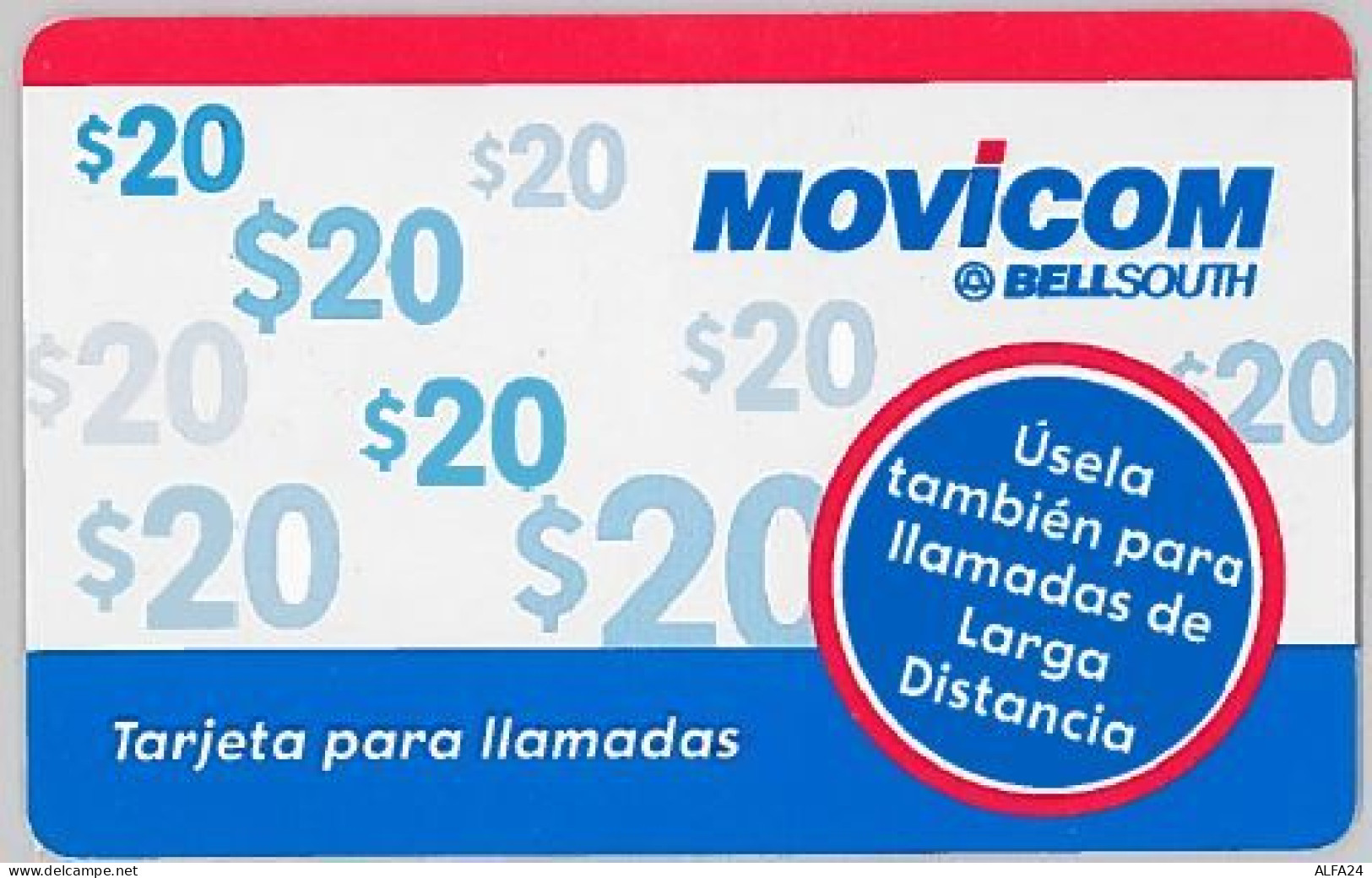 PREPAID PHONE CARD ARGENTINA (U.14.7 - Argentine