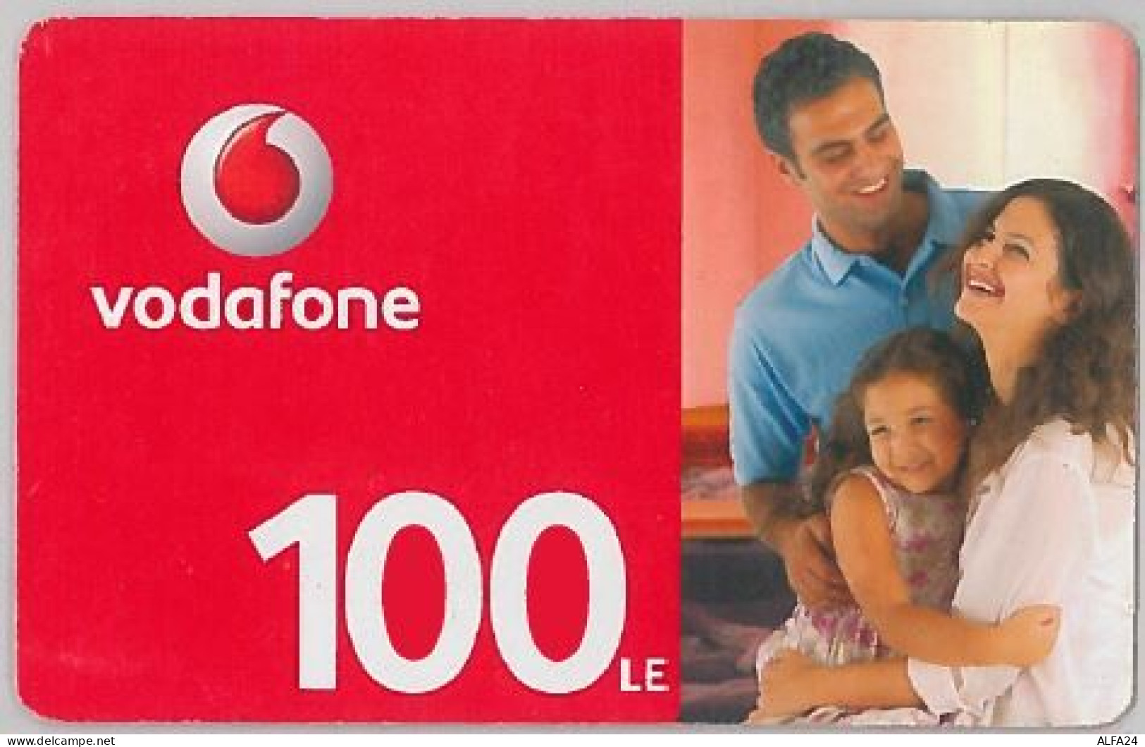 PREPAID PHONE CARD EGITTO - VODAFONE (U.13.2 - Egipto