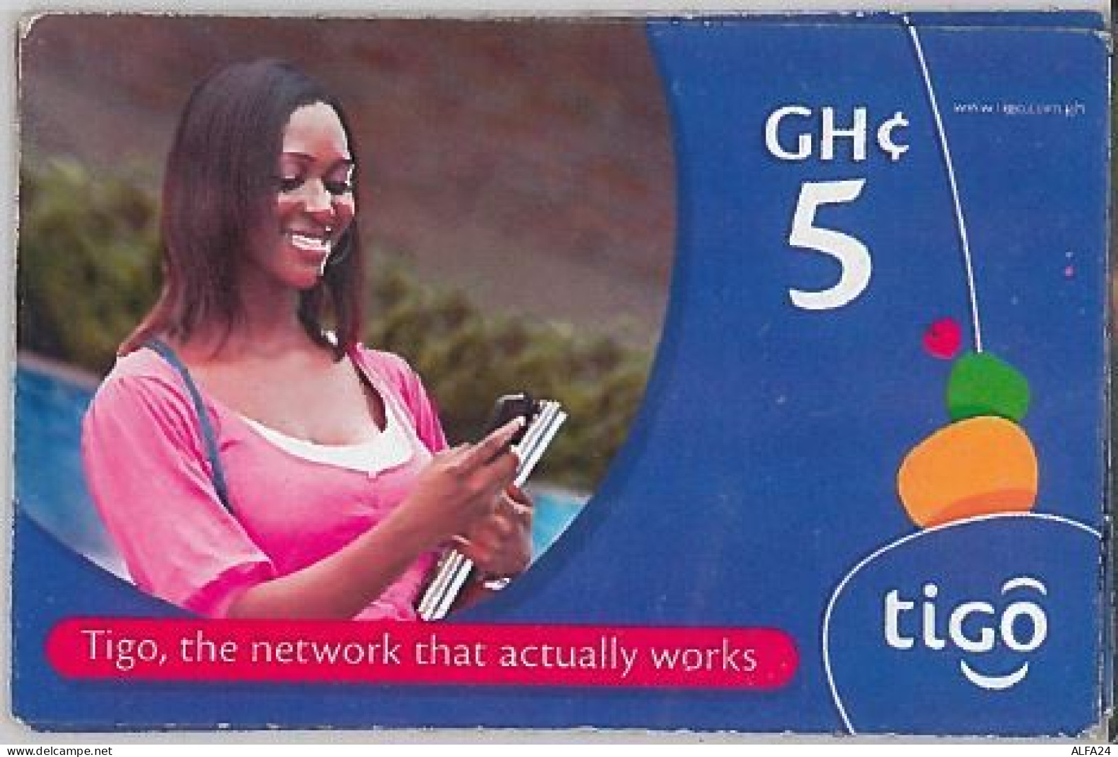 PREPAID PHONE CARD GHANA (U.11.8 - Ghana