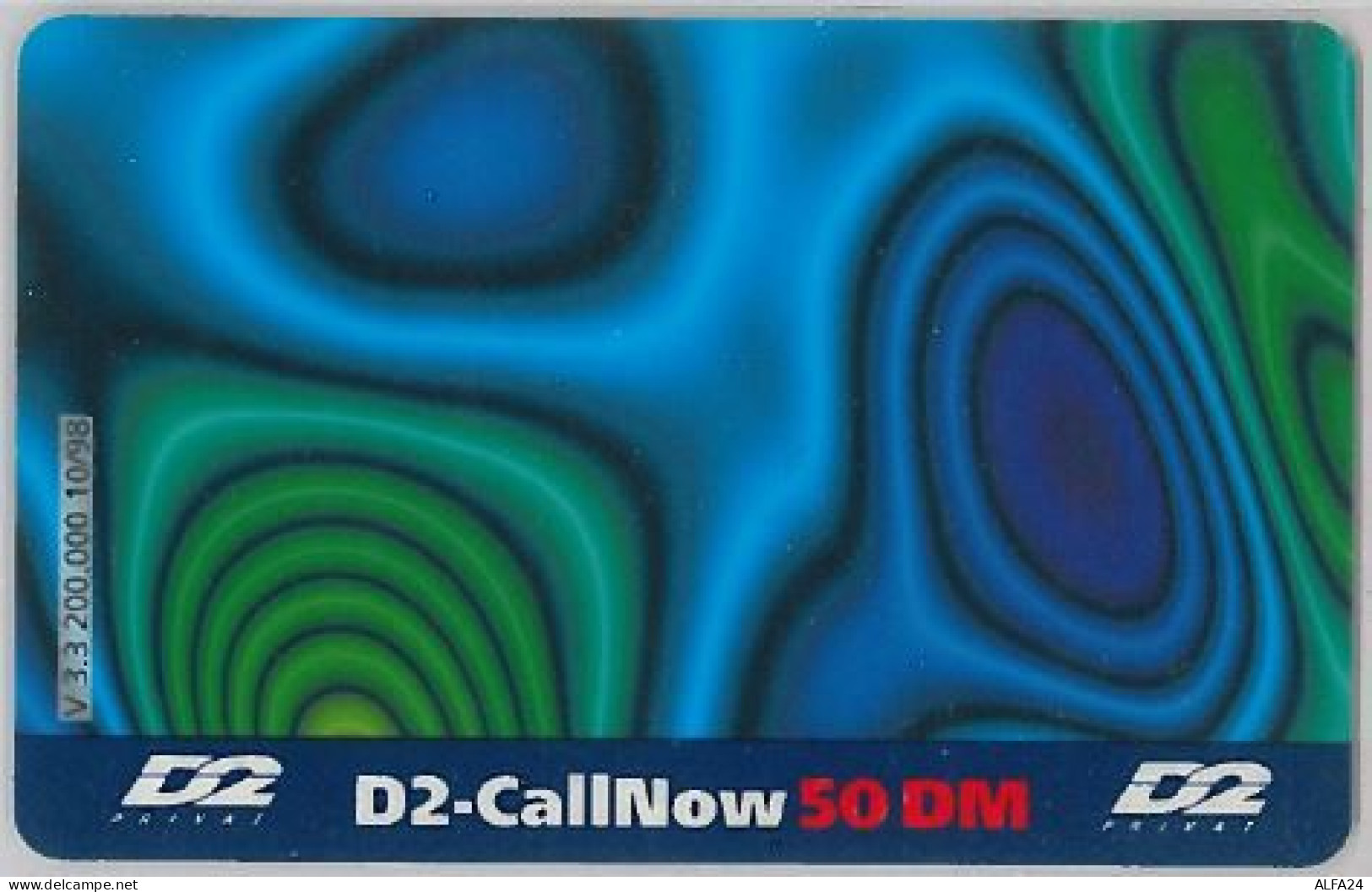 PREPAID PHONE CARD GERMANIA (U.9.8 - GSM, Cartes Prepayées & Recharges