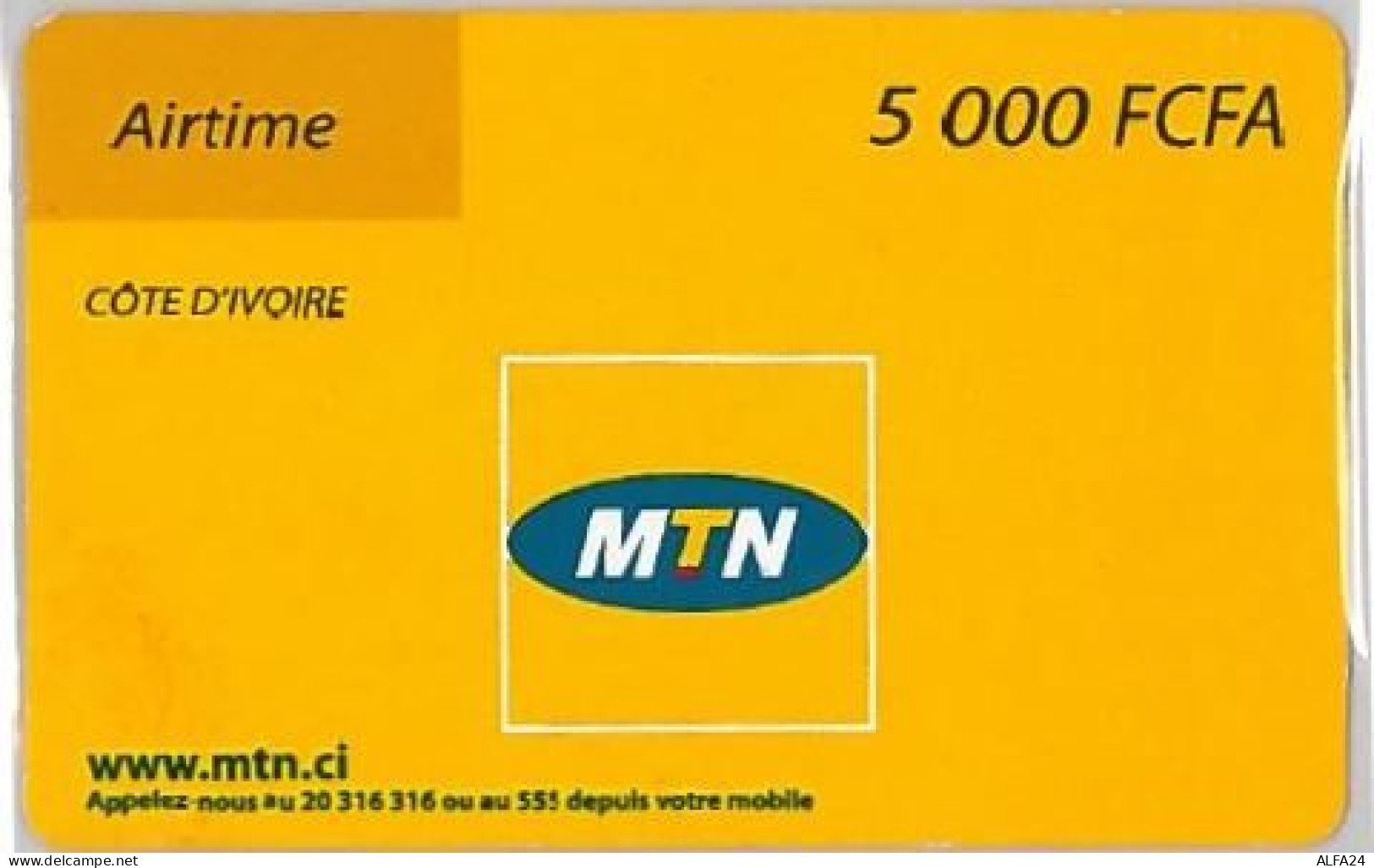 PREPAID PHONE CARD COSTA AVORIO (U.8.3 - Ivory Coast