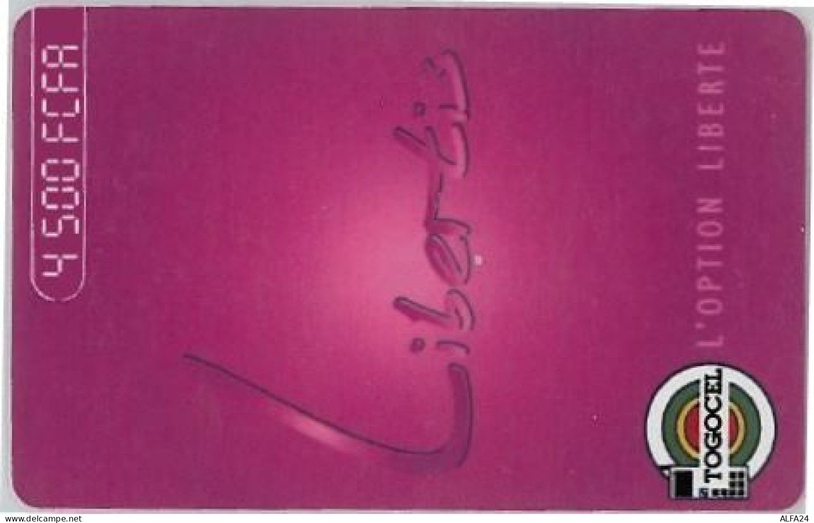 PREPAID PHONE CARD TOGO (U.4.4 - Togo