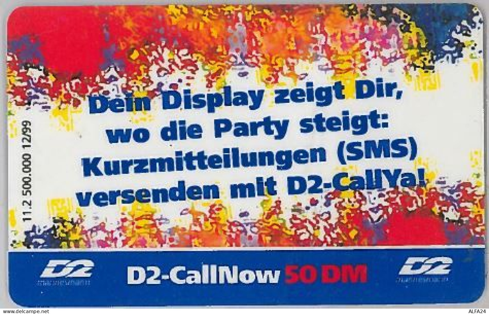 PREPAID PHONE CARD GERMANIA (U.1.8 - GSM, Voorafbetaald & Herlaadbare Kaarten